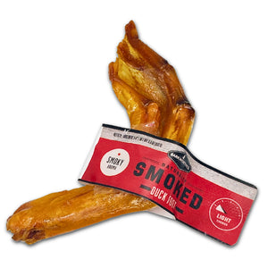 Barkworthies Smoked Duck Feet Dog Treat One Size - Image 2