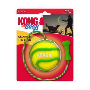 KONG Bunji High-Viz Ball Dog Toy Assorted LG - Image 2