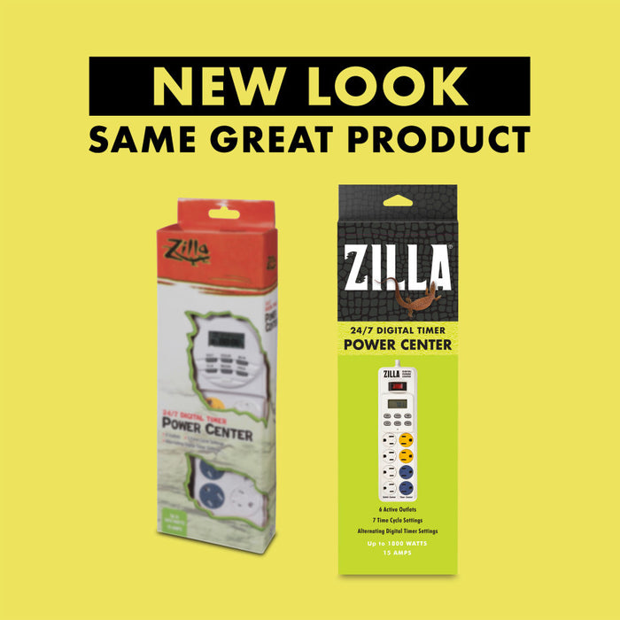 Zilla 24/7 Digital Timer Power Center