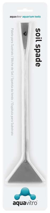 aquavitro Stainless Steel Soil Spade Aquarium Tool Silver 12.5 in