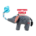 KONG Bendeez Dog Toy Elephant LG - Image 2