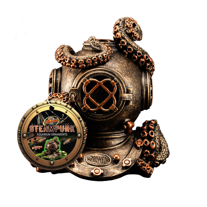 Zoo Med Steampunk Ornament Dive Helmet One Size