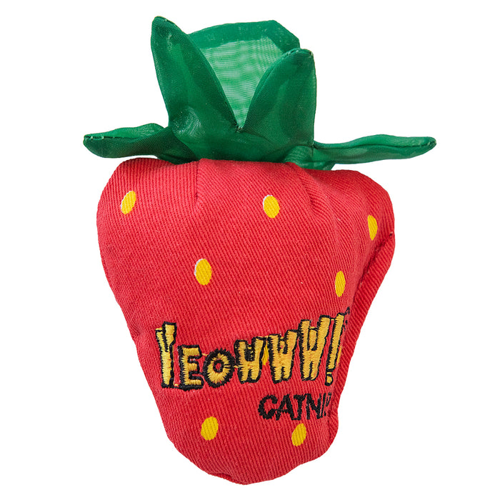Yeowww! Strawberry Catnip Cat Toy Original Single