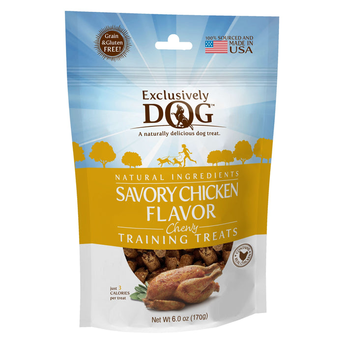 Exclusively Pet Training Treats Savory Chicken Flavor 7 oz