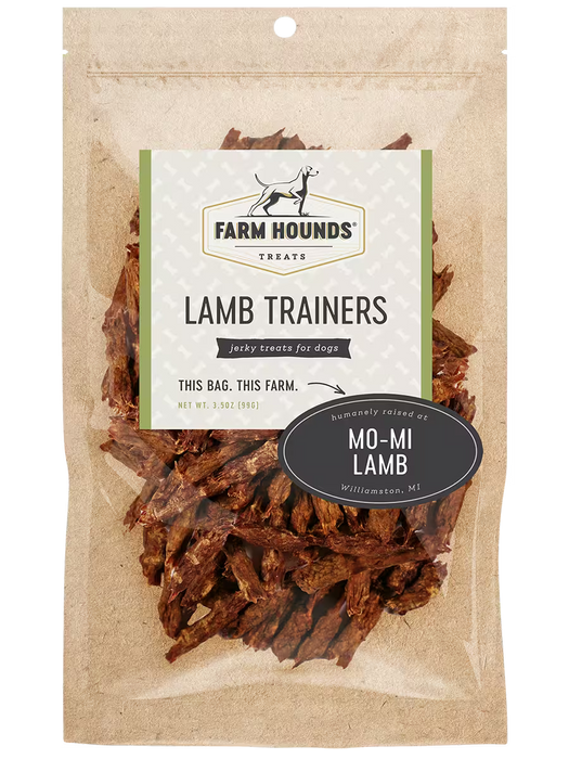 Farm Hounds Lamb Trainers Dog Treats 3.5 oz