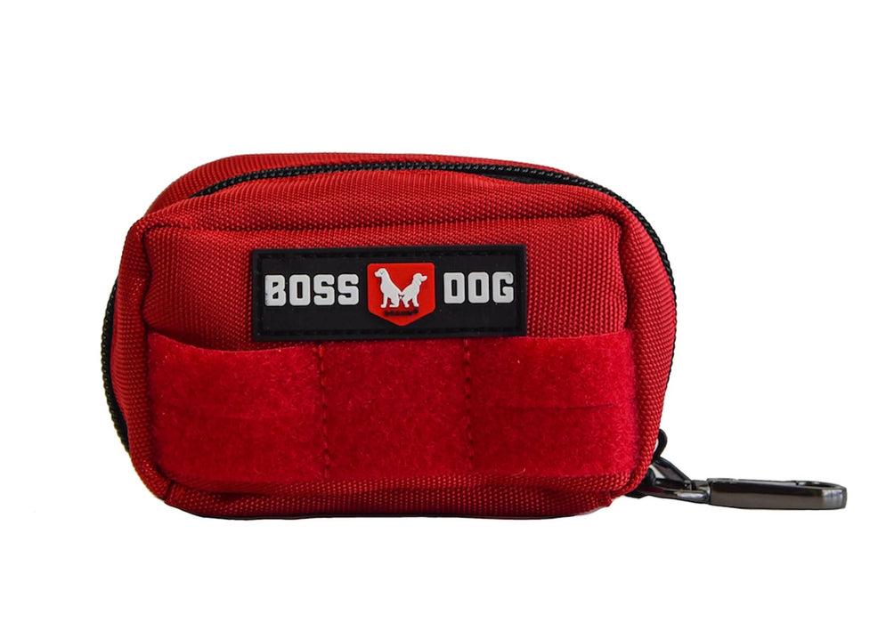 Boss Dog Tactical Molle Harness Bag Red SM