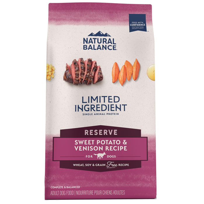 Natural Balance Pet Foods Limited Ingredient Reserve Grain Free Sweet Potato & Venison 4lb