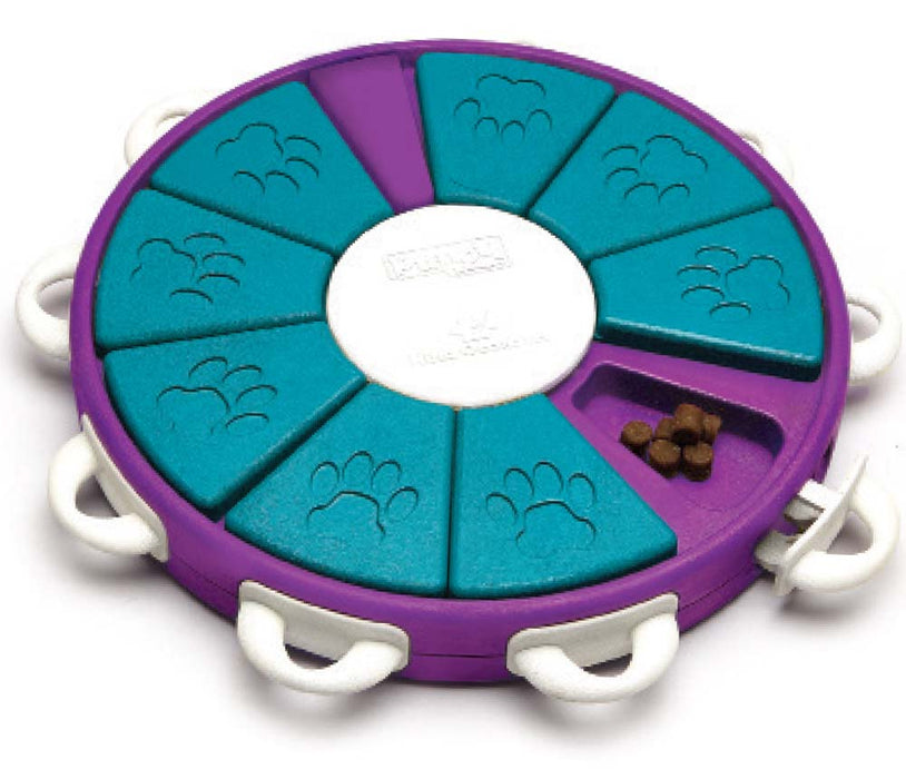 Nina Ottosson Twister Interactive Dog Toy Purple LG 13.25in - Image 2