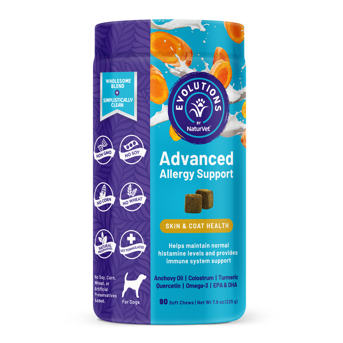 Evolutions by NaturVet Advanced Allergy Support Soft Chews 90ct