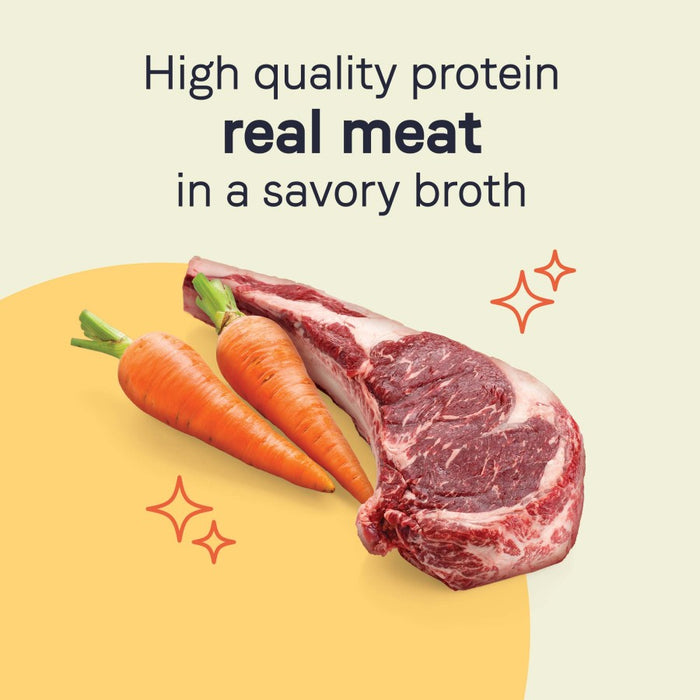 CANIDAE PURE Goodness Petite Small Breed Grain-Free Canned Dog Food Morsels w/Lamb & Carrots 3.5oz |12 pk