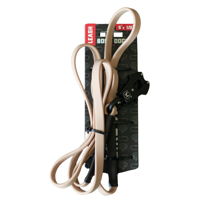 Boss Dog Tactical TPU Dog Leash Tan 6ft