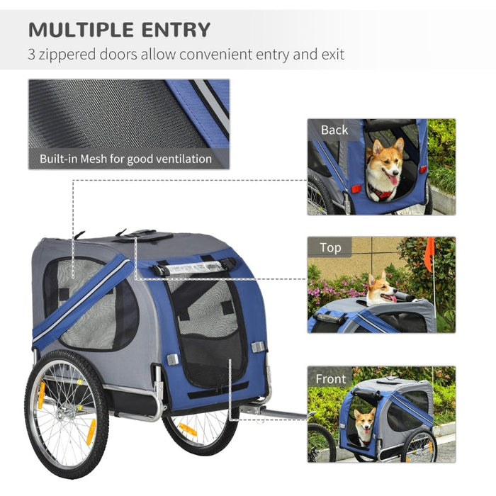 Furr Baby Gifts Bike Trailer Cargo Cart for Dogs and Pets