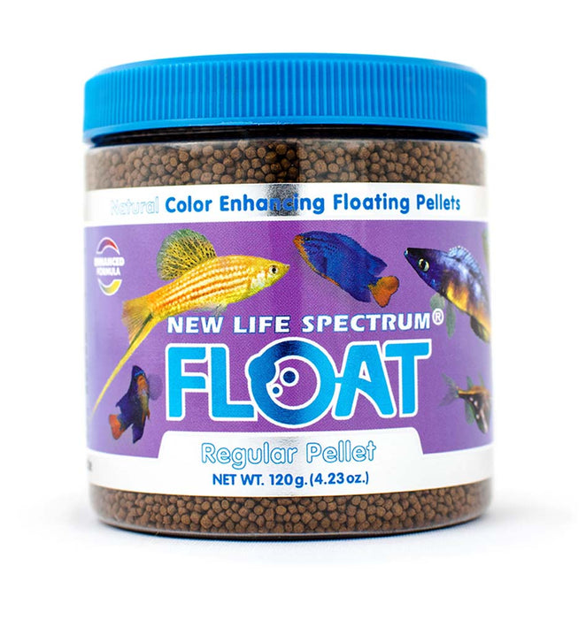 New Life Spectrum Float Pellets Fish Food 4.23oz Regular