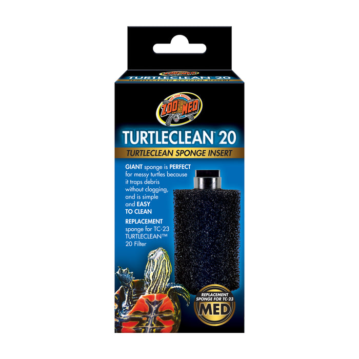 Zoo Med TurtleClean 10 Replacement Sponge Insert MD