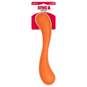 KONG Squeakz Stick Dog Toy Orange LG - Image 2