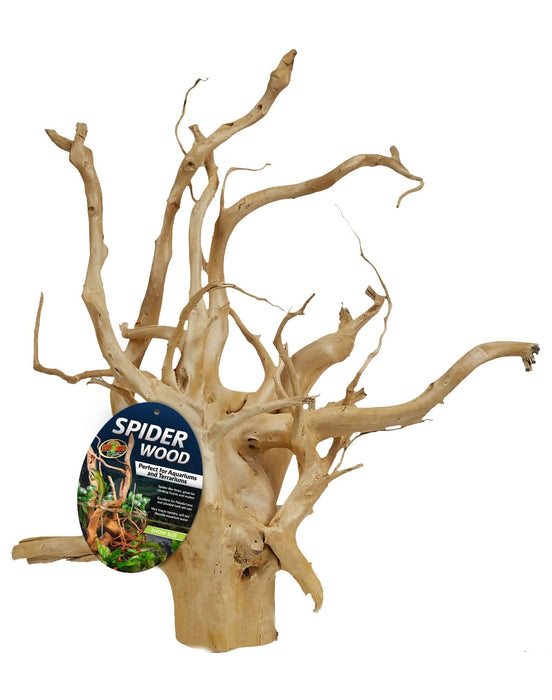 Zoo Med Spider Wood Brown Show