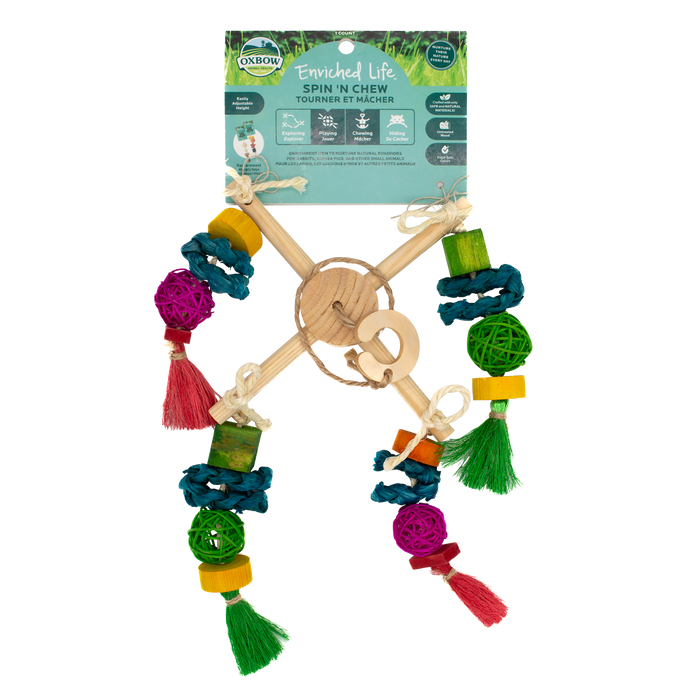 Oxbow Animal Health Enriched Life Spin 'n Chew Small Animal Chew Toy One Size