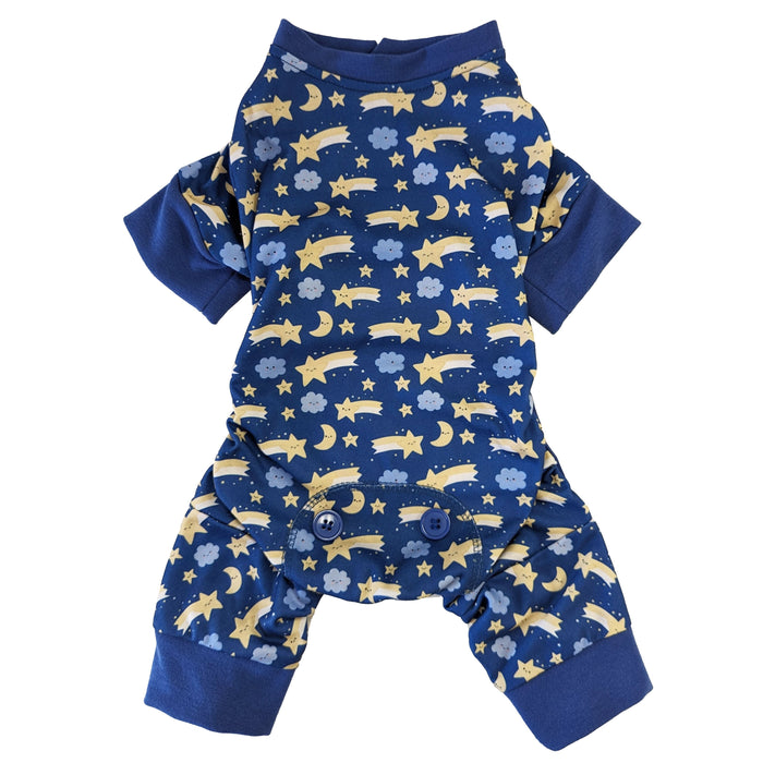 Fashion Pet Moon & Stars Pajamas Blue LG