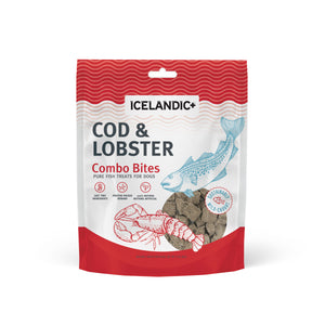 Icelandic+ Combo Bites Dog Treats Cod & Lobster 3.0oz - Image 2