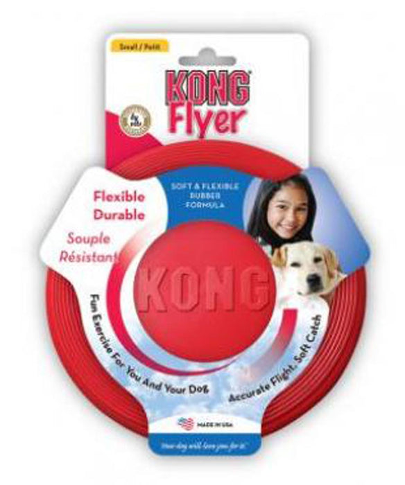 KONG Flyer Dog Toy Red SM - Image 11