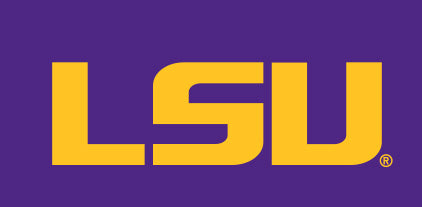 HuggleHounds NCAA Louisiana State University, Mike the Tiger Knottie® Plush Dog Toy