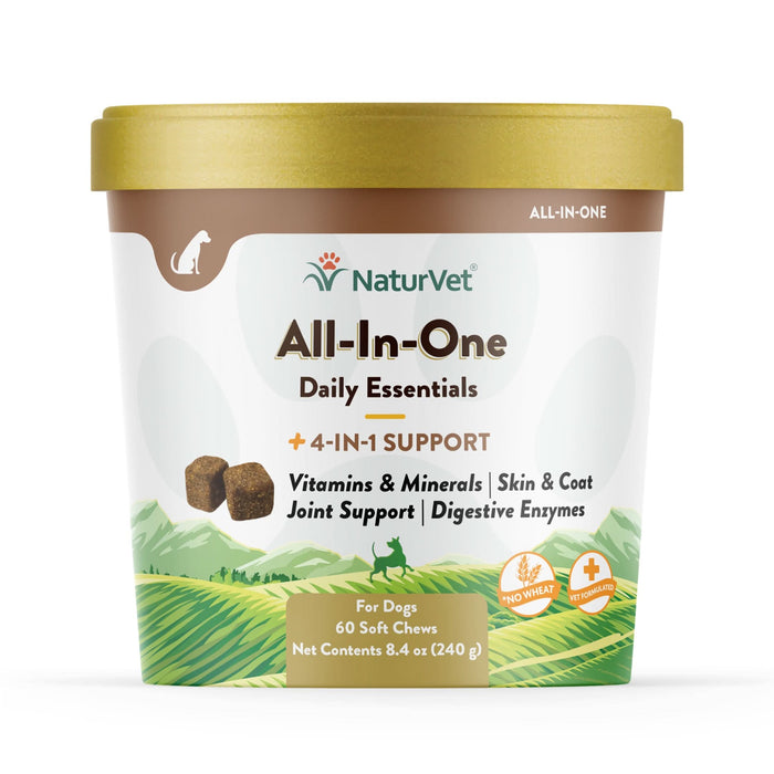 NaturVet All-in-One Soft Chew 60ct