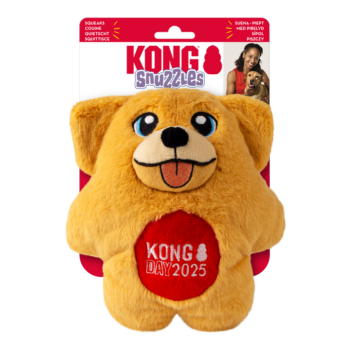 KONG KONG Wild Knots KONG Day 2025 Bear Dog Toy Assorted SM/MD - Image 2