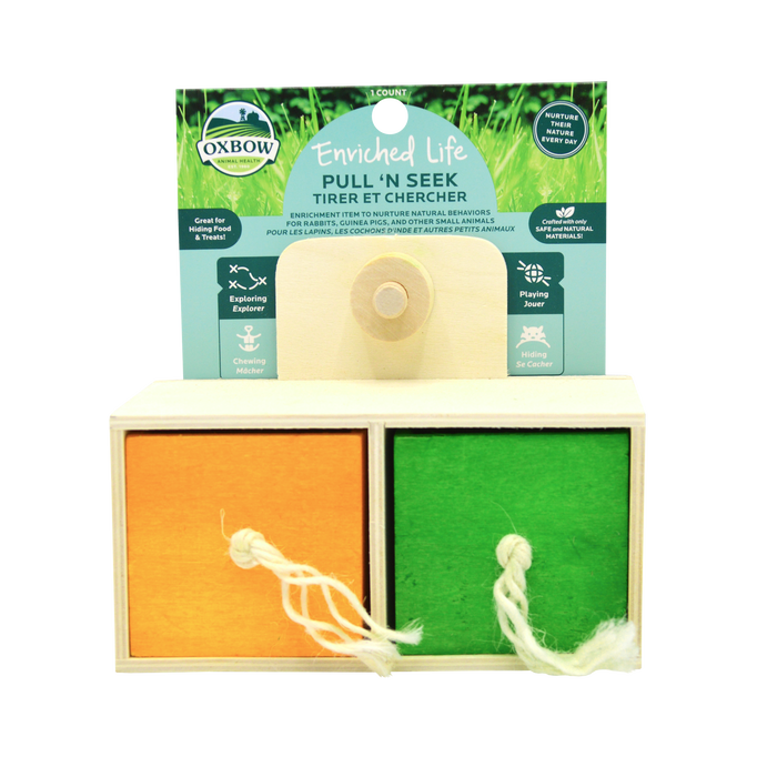 Oxbow Animal Health Enriched Life Pull 'n Seek Small Animal Toy One Size