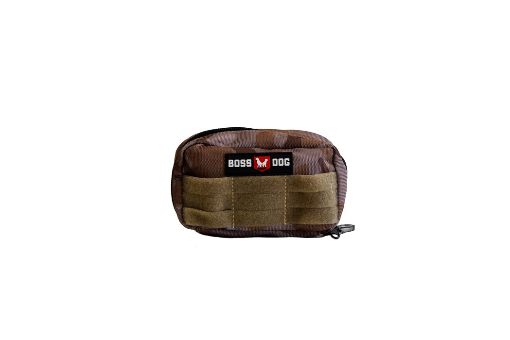 Boss Dog Tactical Molle Harness Bag Tan Camo SM