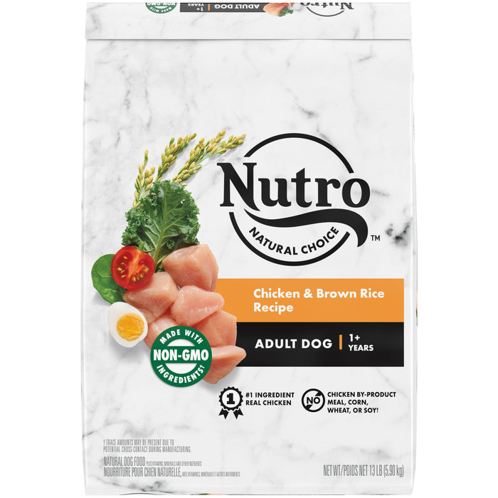 Nutro Products Natural Choice Adult Dry Dog Food Chicken & Brown Rice 13lb