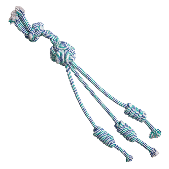 SnugArooz Feel'N Knotty Rope Dog Toy
