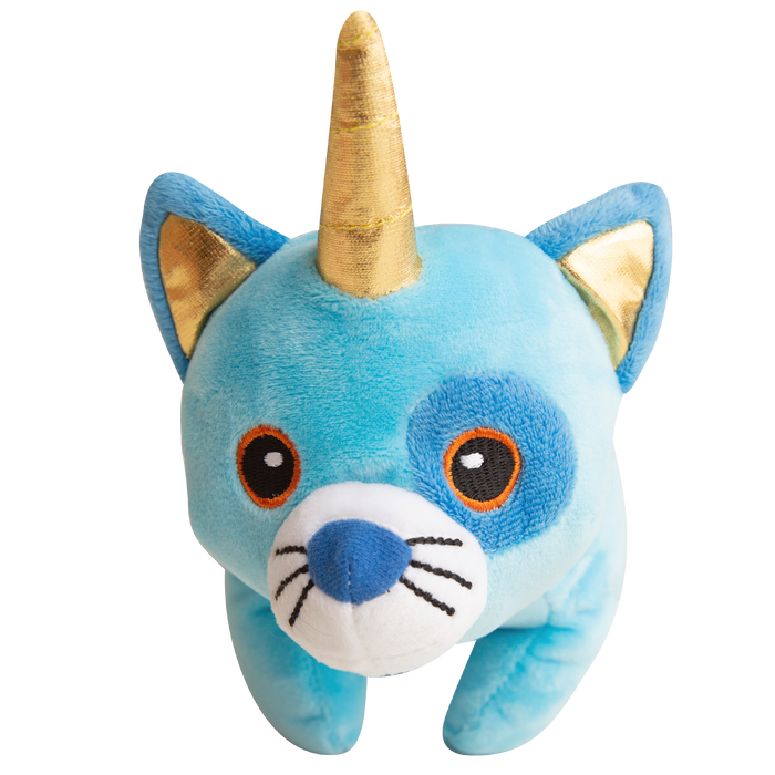 SnugArooz Kit the Caticorn Plush Dog Toy