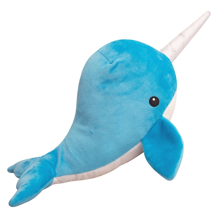 SnugArooz Nikki the Narwhal Plush Dog Toy