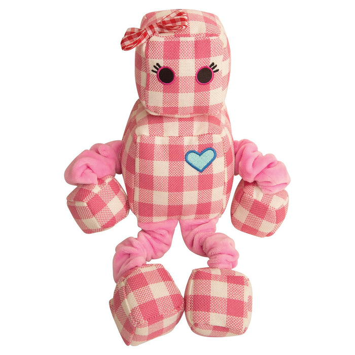 SnugArooz Rosie the Robot Plush Dog Toy