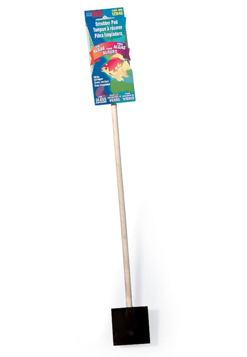 Lee's Aquarium & Pet Products Algae Cleaner on a Stick with Scraper 15 in