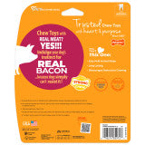 Nylabone Strong Chew Wishbone Dog Chew Toy Made with Real Bacon Large (1 Count)