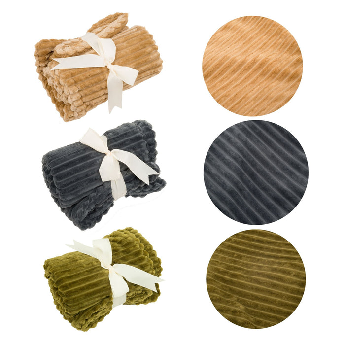 HuggleHounds Scout Blankie Double-Sided Plush Dog Blanket