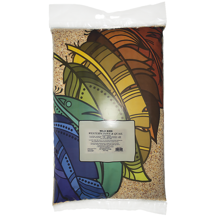 Volkman Seed Company Western Dove & Quail Wildbird Mixed Seed Food 20 lb