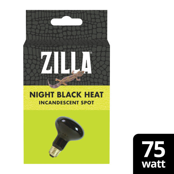 Zilla Incandescent Spot Bulb Night Black 75 watts