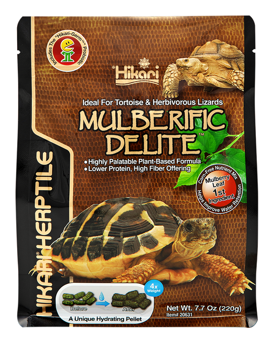 Hikari USA Mulberific Delite Tortoise Food 7.7oz - Image 2
