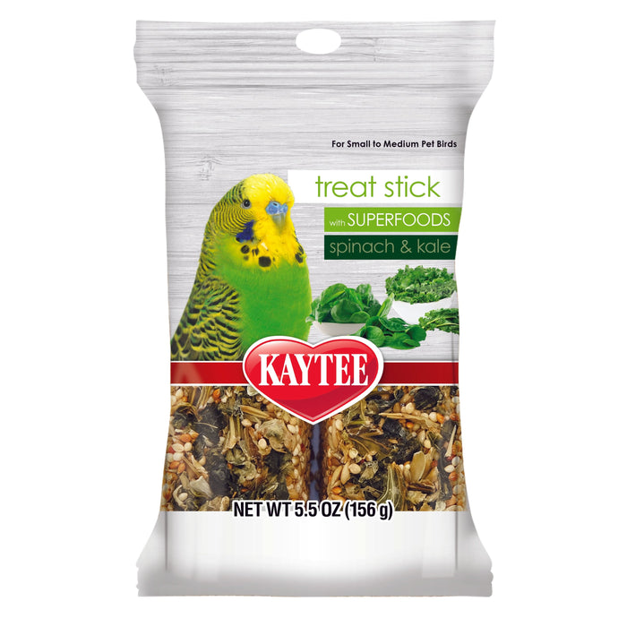Kaytee Avian Superfood Treat Stick Spinach & Kale 5.5oz