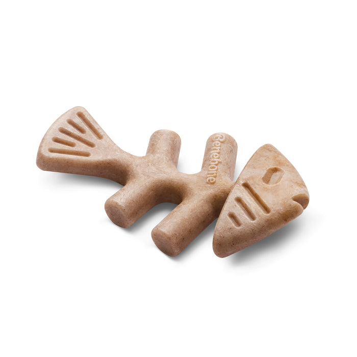 Benebone Puppy 2-Pack Fishbone Dog Chew Toy Salmon XS|40PK