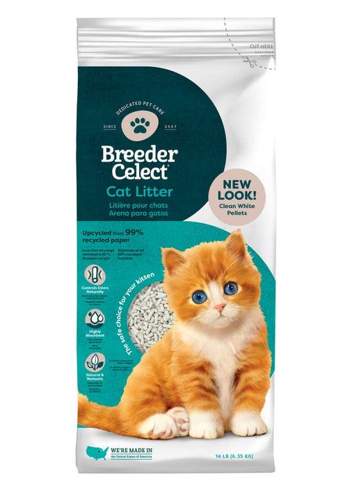 Breeder Celect Cat Litter 1ea/14 lb