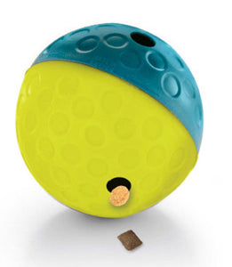 Nina Ottosson Treat Tumble Dog Toy Blue/Yellow SM - Image 2