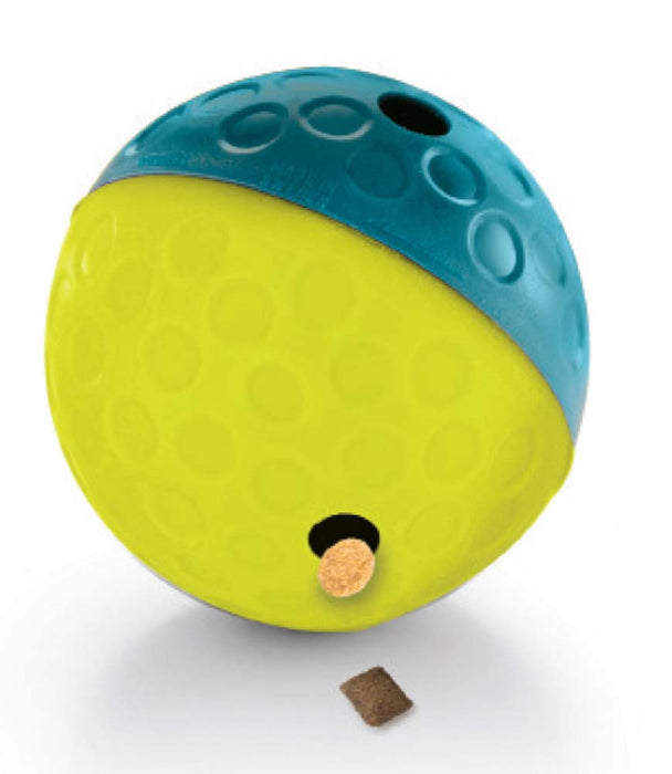 Nina Ottosson Treat Tumble Dog Toy Blue/Yellow SM - Image 2