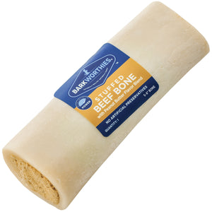 Barkworthies Shin Bone Stuffed With Peanut Butter 5-6 Inches 10 Count - Image 2