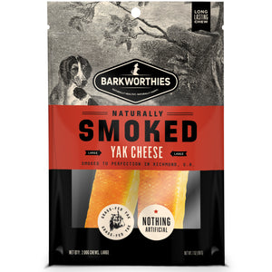 Barkworthies Smoked Yak Cheese Dog Treat LG/2ct - Image 2