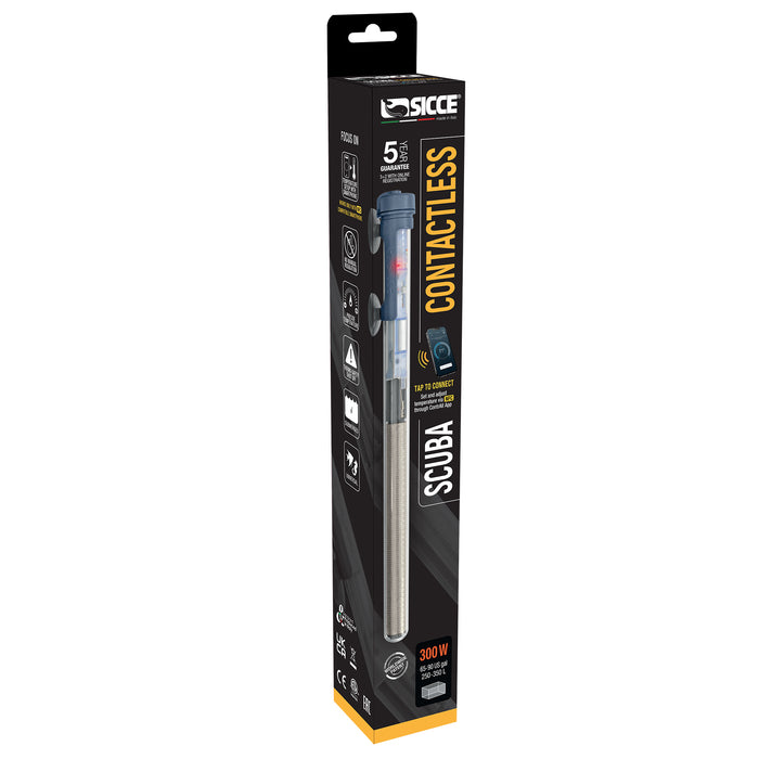 Sicce SCUBA Contactless Submersible Heater 300w - Image 2