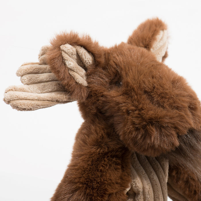 HuggleHounds Maple Moose X-Brace™ Durable Plush Dog Toy