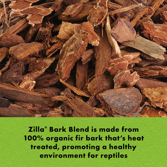 Zilla Bark Blend Premium Reptile Bedding & Litter, 8 Quarts